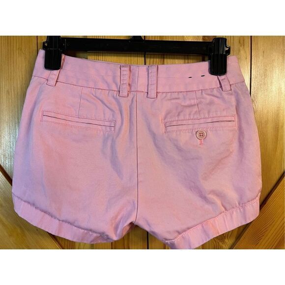 J. Crew Low Fit Rise Shorts Light Pink Women's Size 00 Chino (2790) - Picture 2 of 4